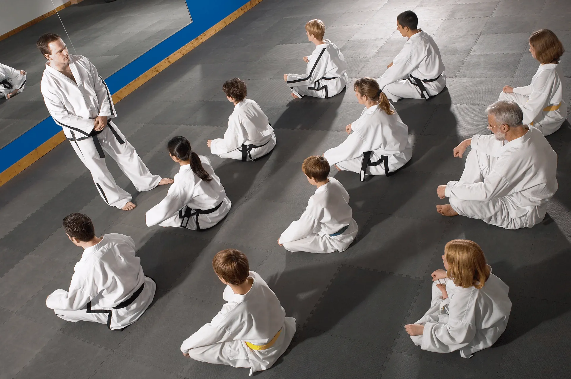 Students training at Kiai Martial Arts
